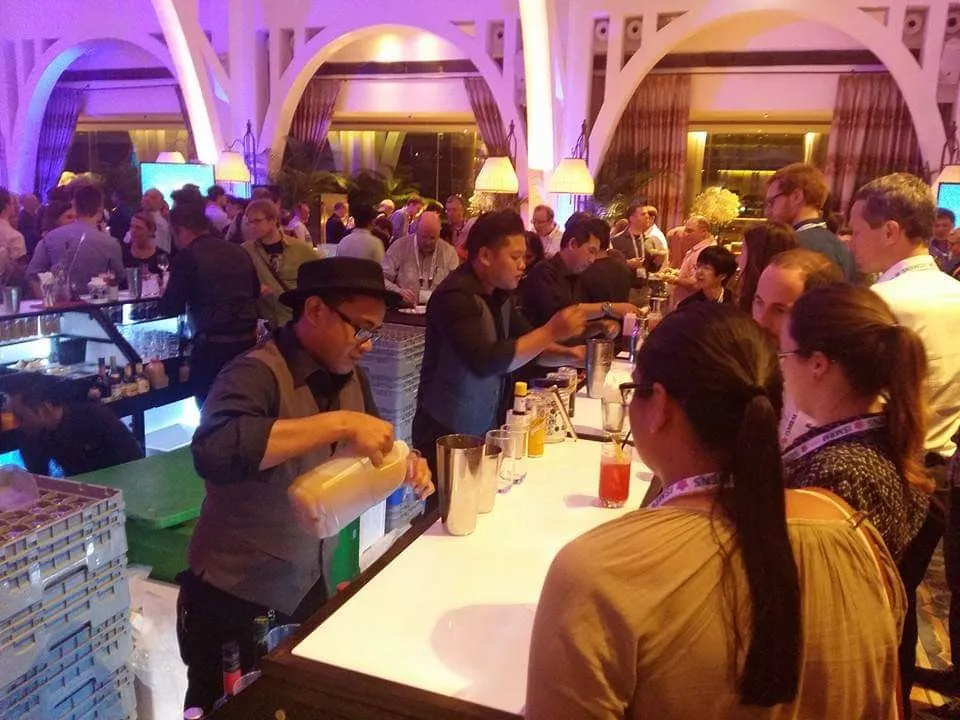 Barstylez bartenders serving guests at an event