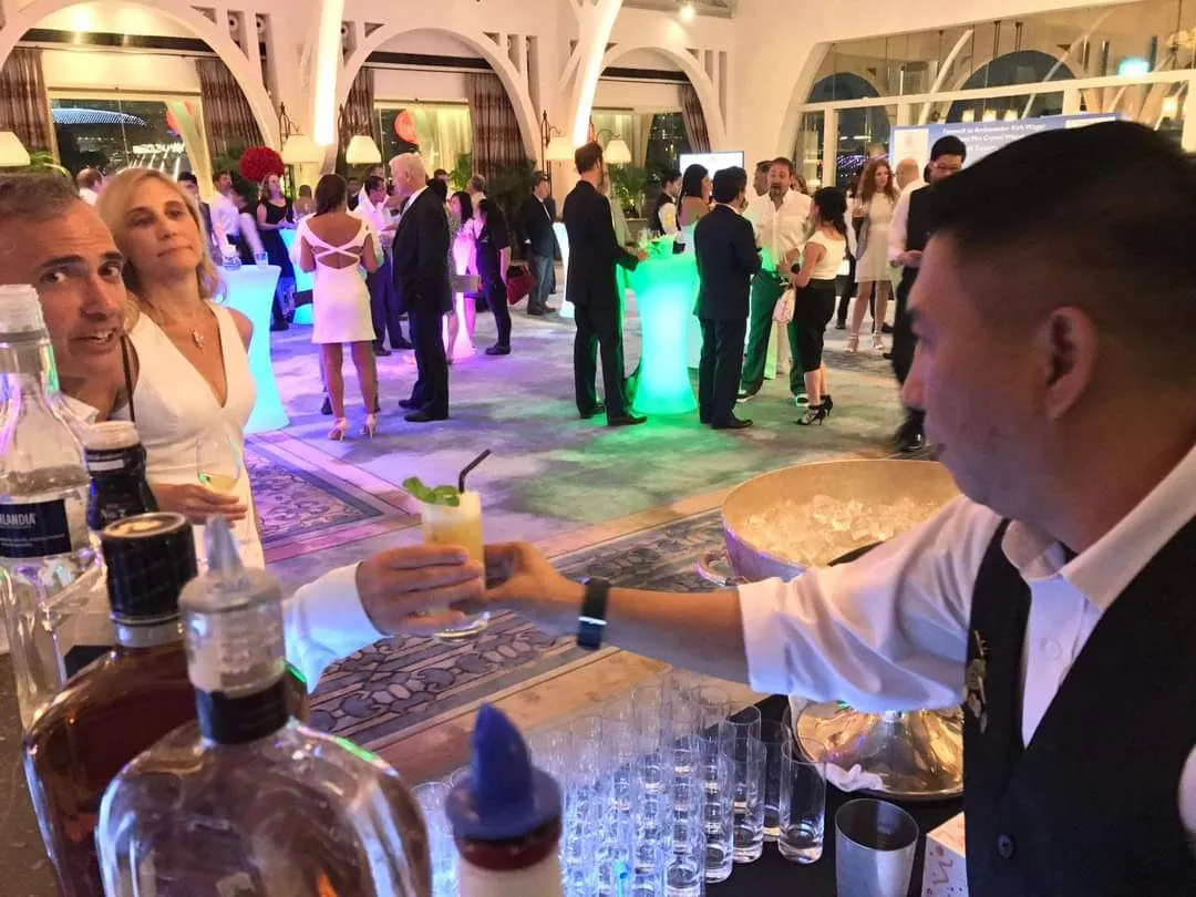Barstylez bar at a private party